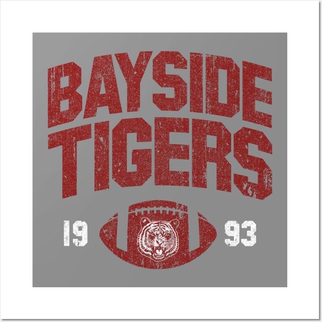 Bayside Tigers Football Wall Art by huckblade
